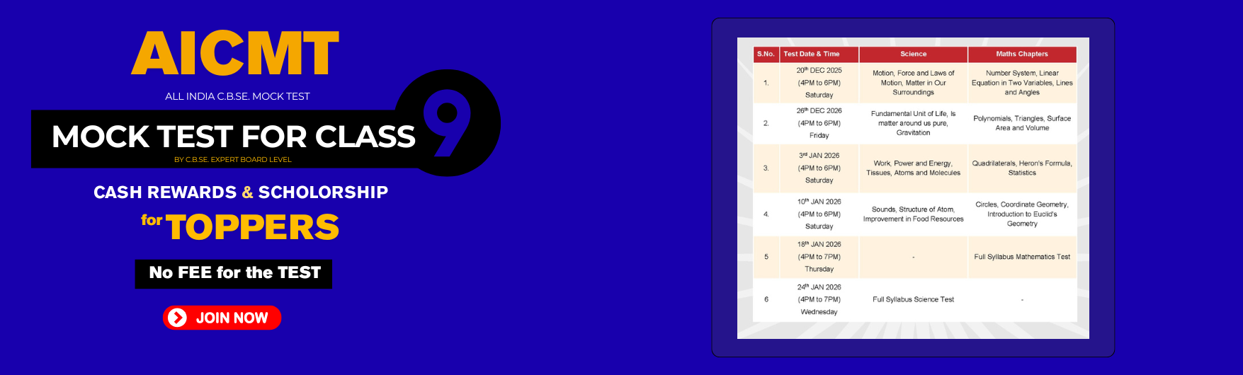 Website Poster Background Mock Test (1)