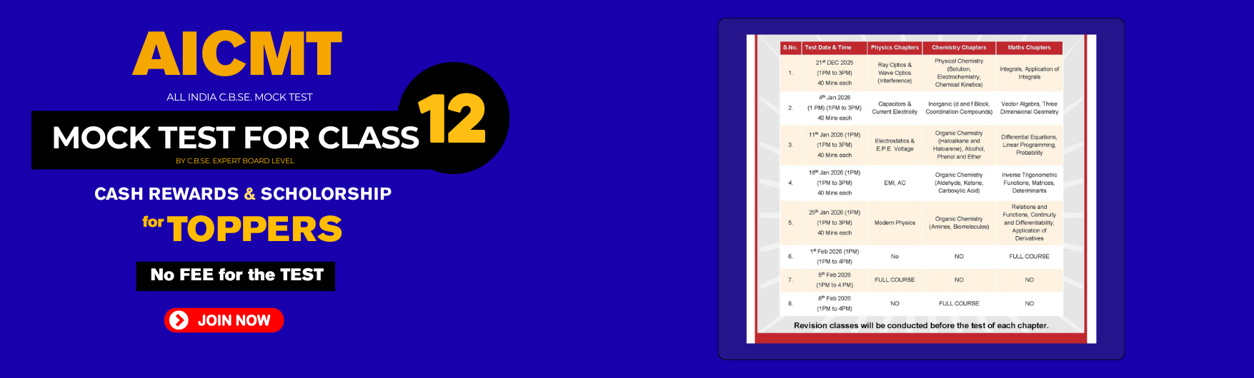 Website Poster Background Mock Test (2)